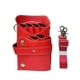thumbnail image 1 of Bolsa de tijera, funda de tijera de peluquería de salón de cuero real, bolsa de herramientas de estilista, 1 of 5
