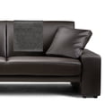 thumbnail image 5 of Dznils Recliner Chair Headrest Cover Faux Leather Sofa Couch Arm Covers Furniture Protector, Gray, 5 of 10