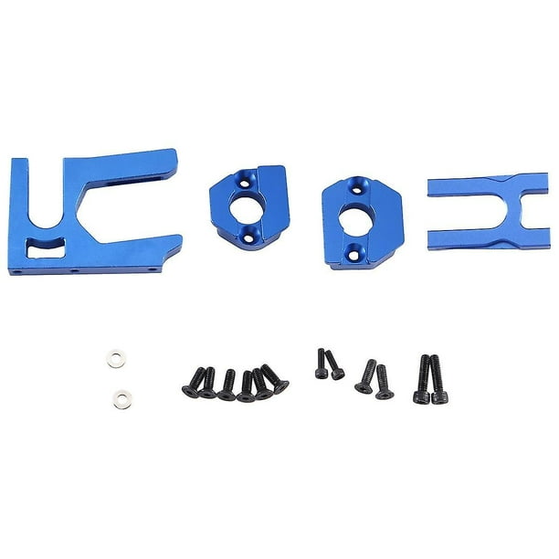For Arrma 1/7 Mojave Infraction 1/8 Kraton Outcast Exb 6s Metal Center Mount + Motor Mount Blue
