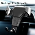 thumbnail image 1 of GETIHU-Soporte de gravedad para coche, montaje de rejilla de ventilación, GPS, para iPhone 12, 11 Pro, XR, XS, 7, 8 Max, Huawei, Xiaomi Mi, Redmi, Samsung y LG"No Logo Black" Fivean Soporte para teléfono de coche, 1 of 2