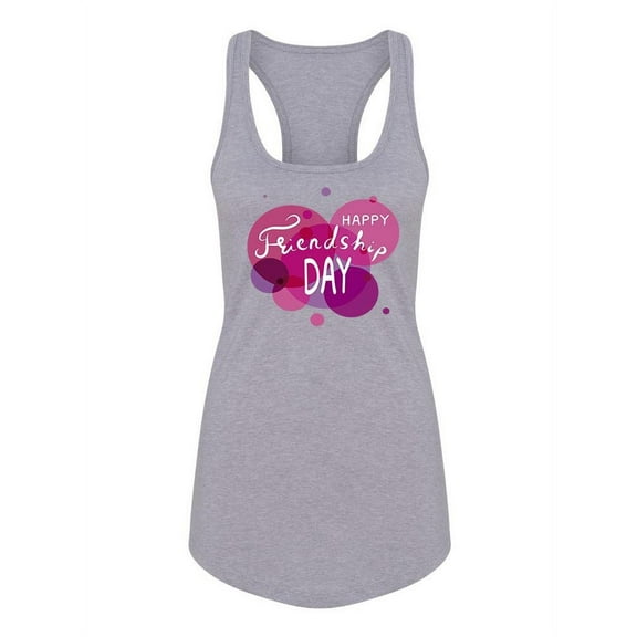 Friendship Day Racerback Tank Women -Image by Shutterstock, Female x-Small