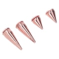 thumbnail image 3 of Punk Cone Spikes, 7x10mm 7x20mm Conventional Thread Punk Cone Spikes Studs Uniform Force  For DIY Bags, 3 of 8