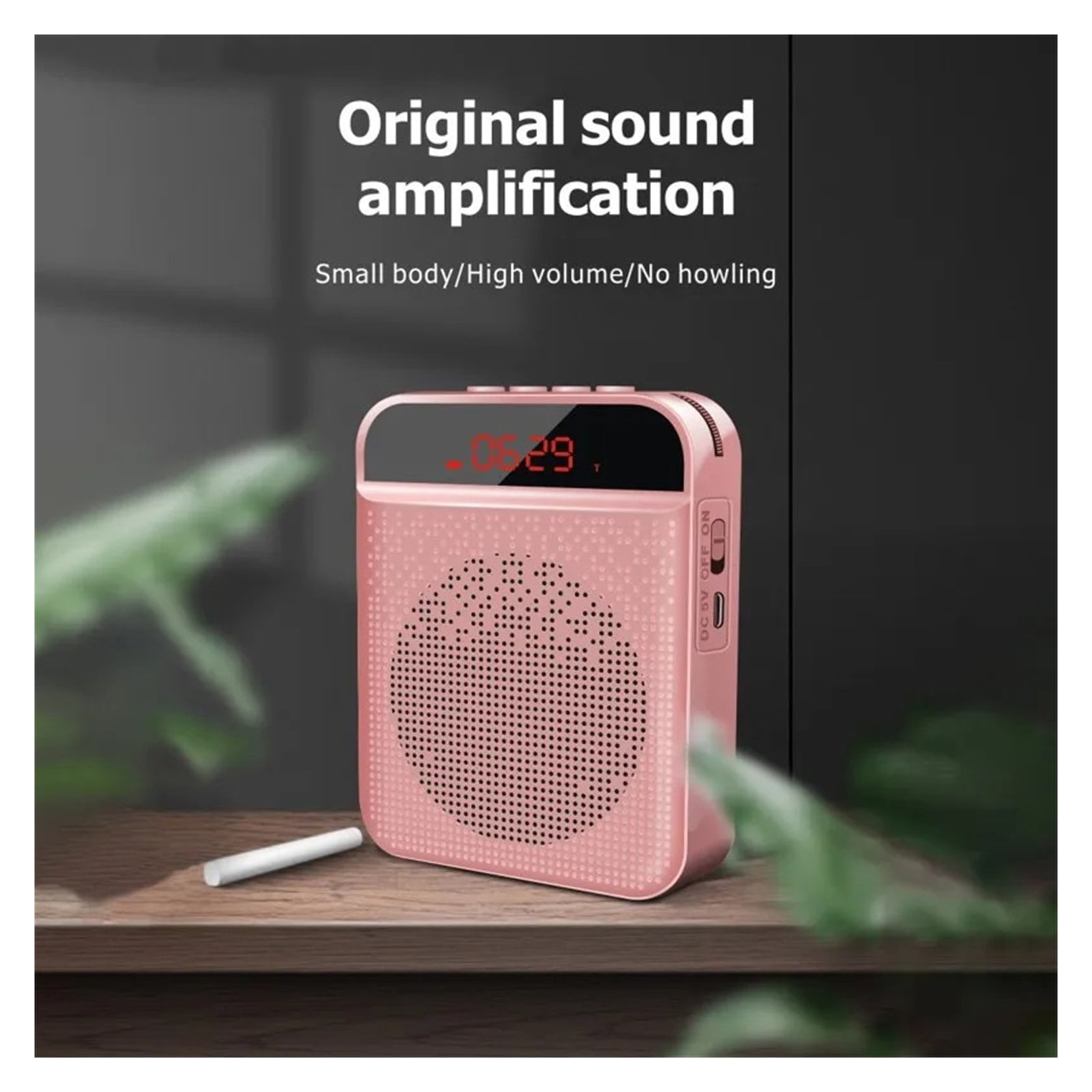 Mini Voice Amplifier Personal 3000mAh Microphone Headset Speaker Megaphone For Presentation Outdoors Coaches Meeting Classroom ,Powerful&Original Sound