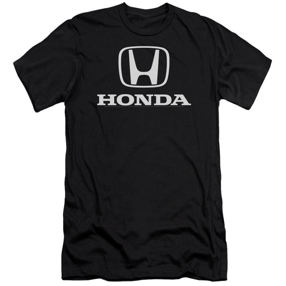 Honda Standard Logo S/S Adult 30/1 T-Shirt Black