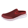 thumbnail image 1 of Women's Slip Ons Breathable Mesh Walking Mules Sneakers Open Back Slip on Shoes, 1 of 9