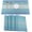 Blue, variant on Furrygo Placemats Set of 4, Woven Vinyl Placemats, Heat-Resistant Non-Slip Washable PVC Table Mats for Dining Table, Easy to Clean, Blue, 12x18 Inch