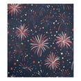 thumbnail image 6 of Yayeee Magnetic Dishwasher Cover for The Front Decoration Home Kitchen Machine Sticker Protector, Red and White Fireworks Pattern, 6 of 6