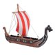 thumbnail image 3 of Regalos de decoración de 3D para adultos, niños, hogar, oficina, dormitorio, Drnaments de escritorio, regalos de cumpleaños para niños 27.5x5.5x17.5cm BLESIY Dragon Viking Sailboat, 3 of 8