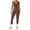 Brown, variant on GJSYRH Jumpsuit for Women Workout Seamless Jumpsuits Yoga Ribbed One Piece Tank Tops Rompers Sleeveless Exercise Jumpsuits