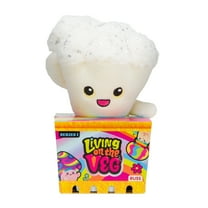 Living on the Veg 6-inch Plush - Stevie White Mushroom Collectible Stuffed Toy From The Makers Of Squishmallows