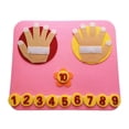 thumbnail image 1 of Juguetes de Aprendizaje de Matemáticas Baoblaze Tablero de Actividades Contando Rosa, 1 of 8