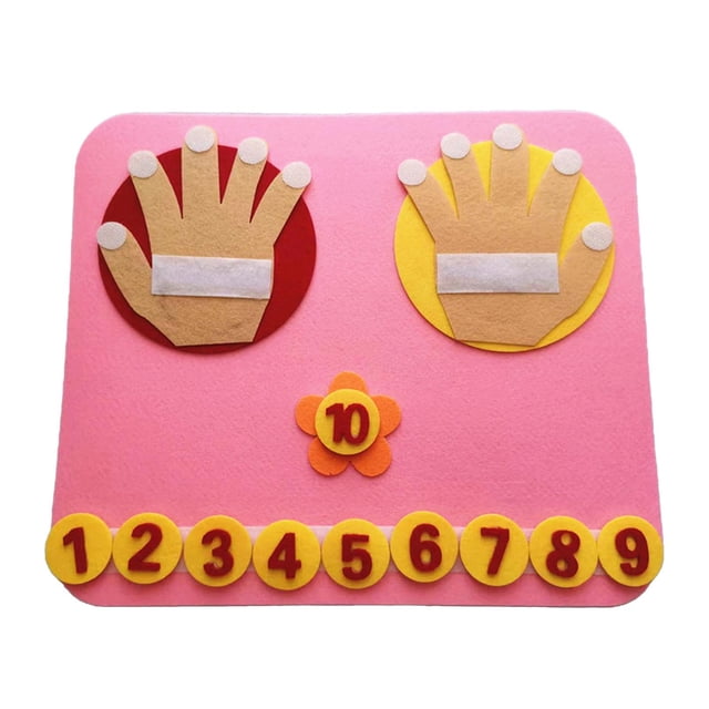 Juguetes de Aprendizaje de Matemáticas Baoblaze Tablero de Actividades Contando Rosa