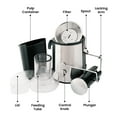 Total Chef Juicin' Juicer Wide Mouth Centrifugal Juice Extractor, 3