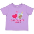 thumbnail image 3 of Inktastic I Love Chocolate Milk Boys or Girls Toddler T-Shirt, 3 of 5