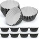 thumbnail image 1 of FOMIYES 100Ud Cupcake Liners Negros Para Hornear Tartas Pequeñas Y Postres Caseros, 1 of 6