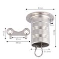 thumbnail image 4 of Relleno De Cubierta De Barco Marino, Relleno De Cubierta Fácil De Instalar Plateado, Barco Marino, Camiones, Furgoneta, Caravana, Remolques Para Caravana De Yate De Barco ANGGREK Deck Fill, 4 of 8