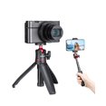 thumbnail image 1 of Mt-16 Mini Trípode Negro Para Cámara Tornillo Universal De 1/4" Para Cámara Sony/Canon/Nikon/Fujifilm Vlog Extensible Portátil De Mano Vlogging Montaje En Trípode Grabación De Vídeo Soporte De Mesa De, 1 of 5