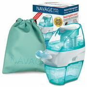Naväge Nasal Irrigation Nose Cleaner, 20 SaltPods, and Teal Travel Bag