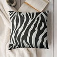 thumbnail image 3 of Modern Abstract Art Stripes Throw Pillow Covers Black and White Vintage Animal Decorative Pillow Covers Zebra Tiger Cushion Cases Home Decor for Sofa Bed, 3 of 5
