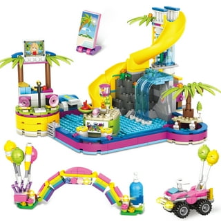 Lego friends andrea's pool party toy pool building set with mini dolls for pretend play 41374 clearance