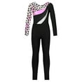 thumbnail image 3 of CHICTRY Girls Youth Cartoon Leopard Print Leotard with Leggings Ballet Yoga Suit Outfit Dancewear Leopard 10, 3 of 7