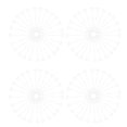 thumbnail image 1 of CRILSTYLEO 160Ud Sujetatarjetas Para Ramos De Flores Plástico Transparente Con Forma Para, 1 of 8
