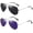Black+dark Bule, variant on 2 pack Classic Aviator Sunglasses for Men Women Driving Sun glasses Polarized Lens UV Blocking-USA