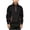 Black, variant on FSYBOA Boys Fleece Sweatshirt, Collared Kangaroo Pockets Quarter Zip Loose Fit Kids Fall Pullover Top Red Size 11-12T