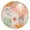 529, variant on Boho Round Tablecloth with Elastic Hem, Waterproof Oxford Fabric Fits 45-52" Table, Ideal for Outdoor Meals and Kitchen Use