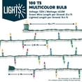thumbnail image 4 of Cadena de luces Joiedomi 100 multicolor de 6,5 m para interiores y exteriores, 4 of 9