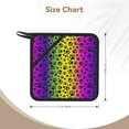 thumbnail image 3 of Sikiie Animal Paw Rainbow Pot Holders Kitchen Insulation Mats Heat Resistant Pot-Holder Oven Anti-Scald Pads for Cooking Baking, 7.1*7.1inch, 3 of 8