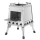 thumbnail image 1 of Estufa Camping Barbacoa Acero Inoxidable Portátil para Senderismo Viajes Plata, 1 of 6
