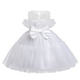 thumbnail image 2 of Coerni Girl's Wedding Parties Dress | Toddler Baby Tulle Tutu Birthday Princess Dresses Formal Bridesmaid Pageant Prom Gown, 2 of 4