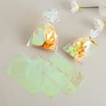 thumbnail image 1 of 100 Bolsas de celofán de plástico transparente Bolsas de dulces Bolsas de regalo reflectantes coloridas con giros para galletas Perlas de caramelo Joyas Regalos de chocolate (15x23cm) JAMW Sencillez, 1 of 5