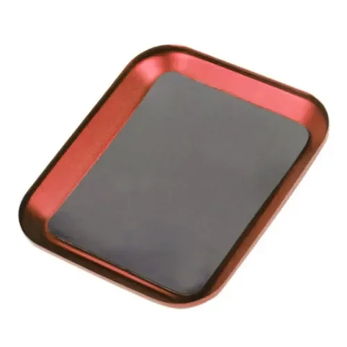 Herramienta de reparación RC, placa de bandeja de tornillo magnético de aleación de aluminio para avión, coche, barco, oruga Axial SCX10 D90 D110, herramienta de reparación de modelos