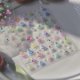 thumbnail image 1 of Wartleves Pegatinas para uñas con forma de árbol de Navidad, bonitas pegatinas para uñas con purpurina de cristal, 1 unidad, 1 of 7