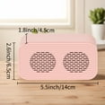thumbnail image 6 of Unique Bargains 2 Pcs Small Dual Digital Alarm Clock for Bedroom Pink, 6 of 6