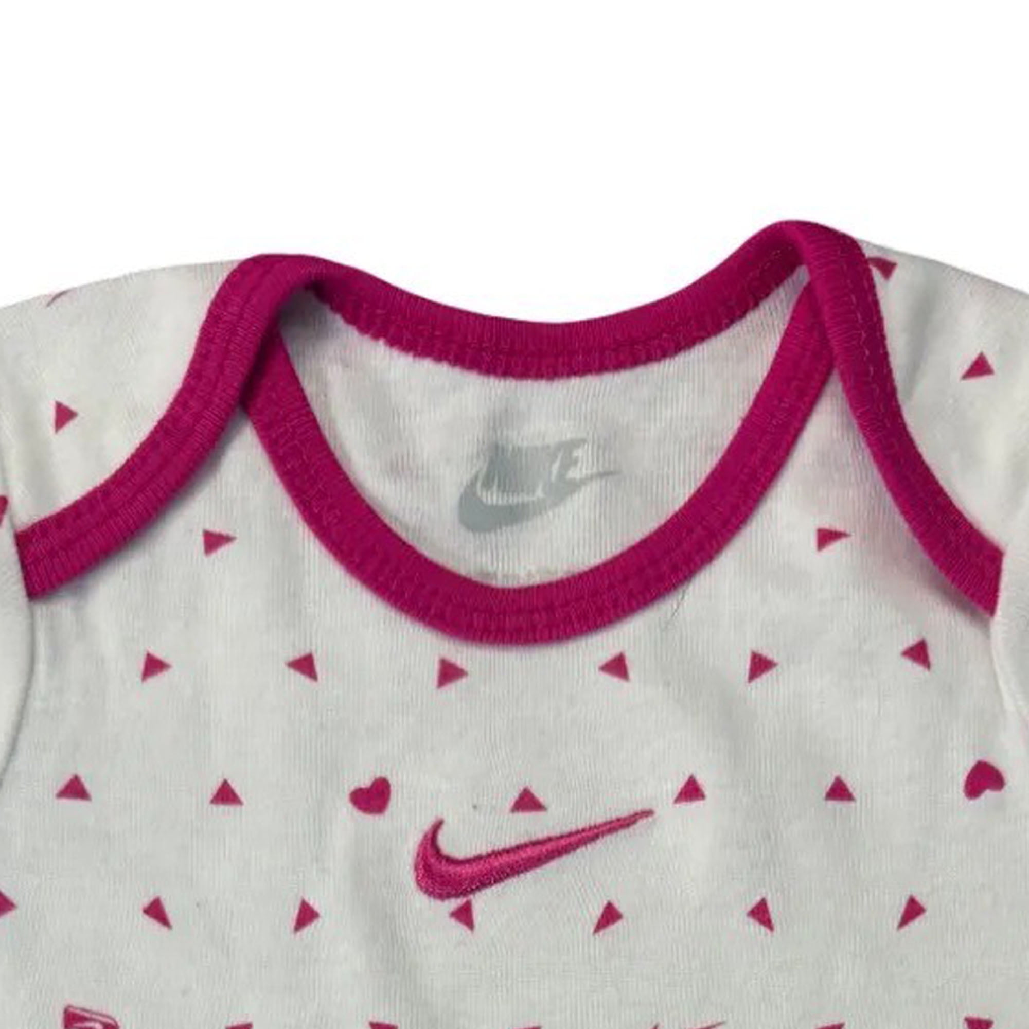 white and pink nike outfit