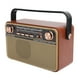 thumbnail image 3 of Radio FM/AM/SW Receptor de radio portátil con carga USB para disco U Tarjeta de memoria Bluetooth Inicio, 3 of 14