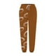 thumbnail image 4 of WILLBEST Pantalones Casuales para Mujer: Elegante Diseño de Cintura Alta con Bolsillo y Cordón para Un Ajuste Relajado, Ideales para Uso Diario y para Combinar con Estampados de Halloween. Chica, 4 of 4