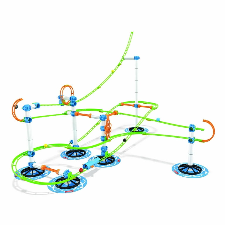 知育玩具 Laufbahn Running Track Quercetti: Skyrail - 150pc Mini Rollercoaster Marble Ball