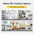 thumbnail image 4 of Wood Wall Mounted Laundry Folding Table with Bracket, Sturdy Lacquered Wood Wall Table for Laundry Room Kitchen, 4 of 7