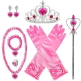 thumbnail image 1 of Set de accesorios de disfraz de princesa Aurora para niñas de Yosbabe, 1 of 7