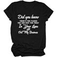 thumbnail image 1 of Tops de moda para mujer, divertidas camisetas informales holgadas con estampado, blusa, camisa estampada Fridja bn990, 1 of 4