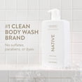 thumbnail image 3 of (4 pack) Native Body Wash, Sandalwood & Shea Butter, Sulfate Free, for Women & Men, 36 fl oz, 3 of 13