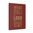 thumbnail image 2 of Scripture Walls Psalm 116:12 What Shall I Return Christian Wall Art Bible Verse Print Ready To Hang Unframed, 2 of 17