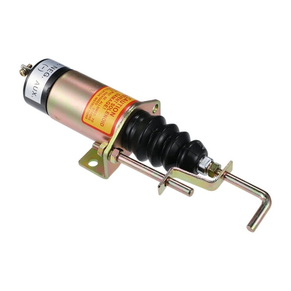 Unique Bargains 1 Pcs Fuel Shut Off Stop Solenoid Valve Fit for Diesel Engine