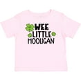 thumbnail image 3 of Inktastic St. Patrick's Day Wee Little Hooligan with Clovers Boys or Girls Baby T-Shirt, 3 of 5