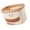 2, variant on Cartoon Hamburger Shaped Waste Bin Plastic Trash Can Tabletop Waste Bucket For Desktop Organization Kid Room Decoration