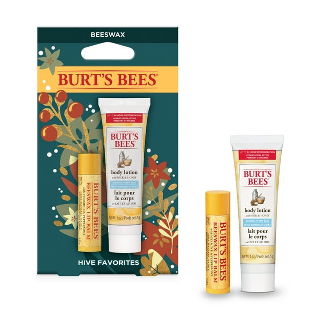 Burt's Bees Hive Favorites Beeswax Skin Care Holiday Gift Set Walmart